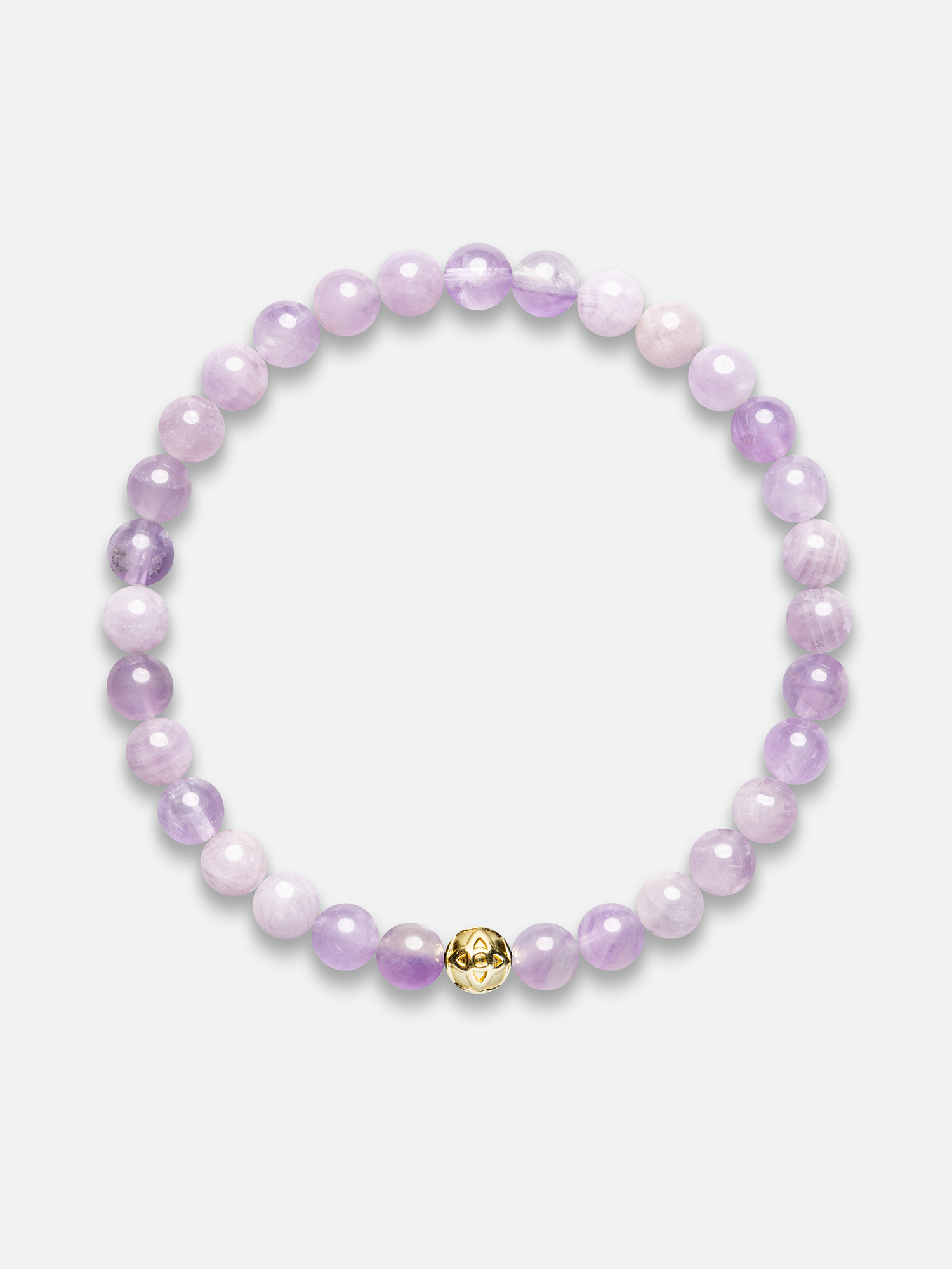 BRANSOLETKA AMETHYST, 6MM