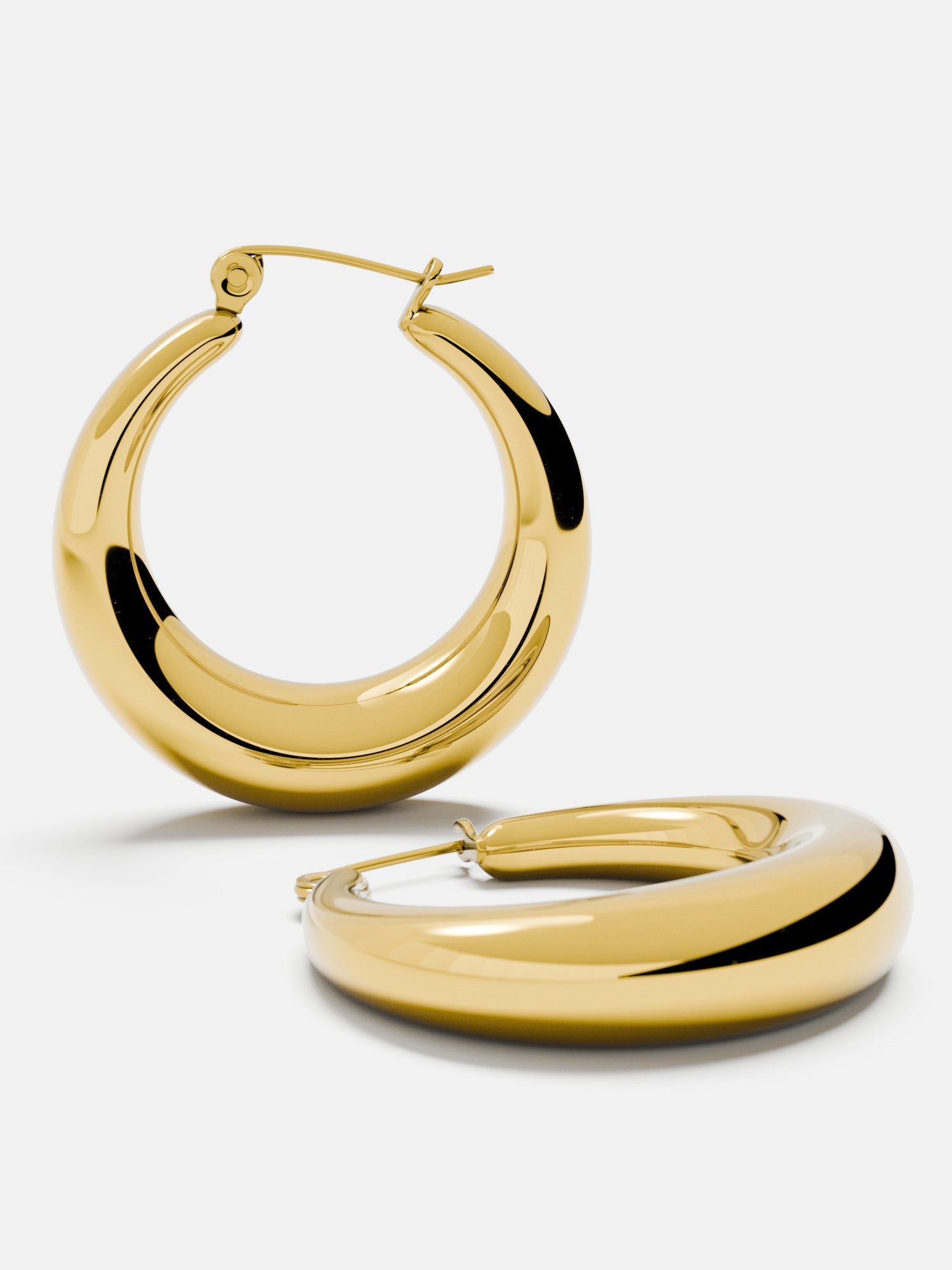 KOLCZYKI MOON HOOP