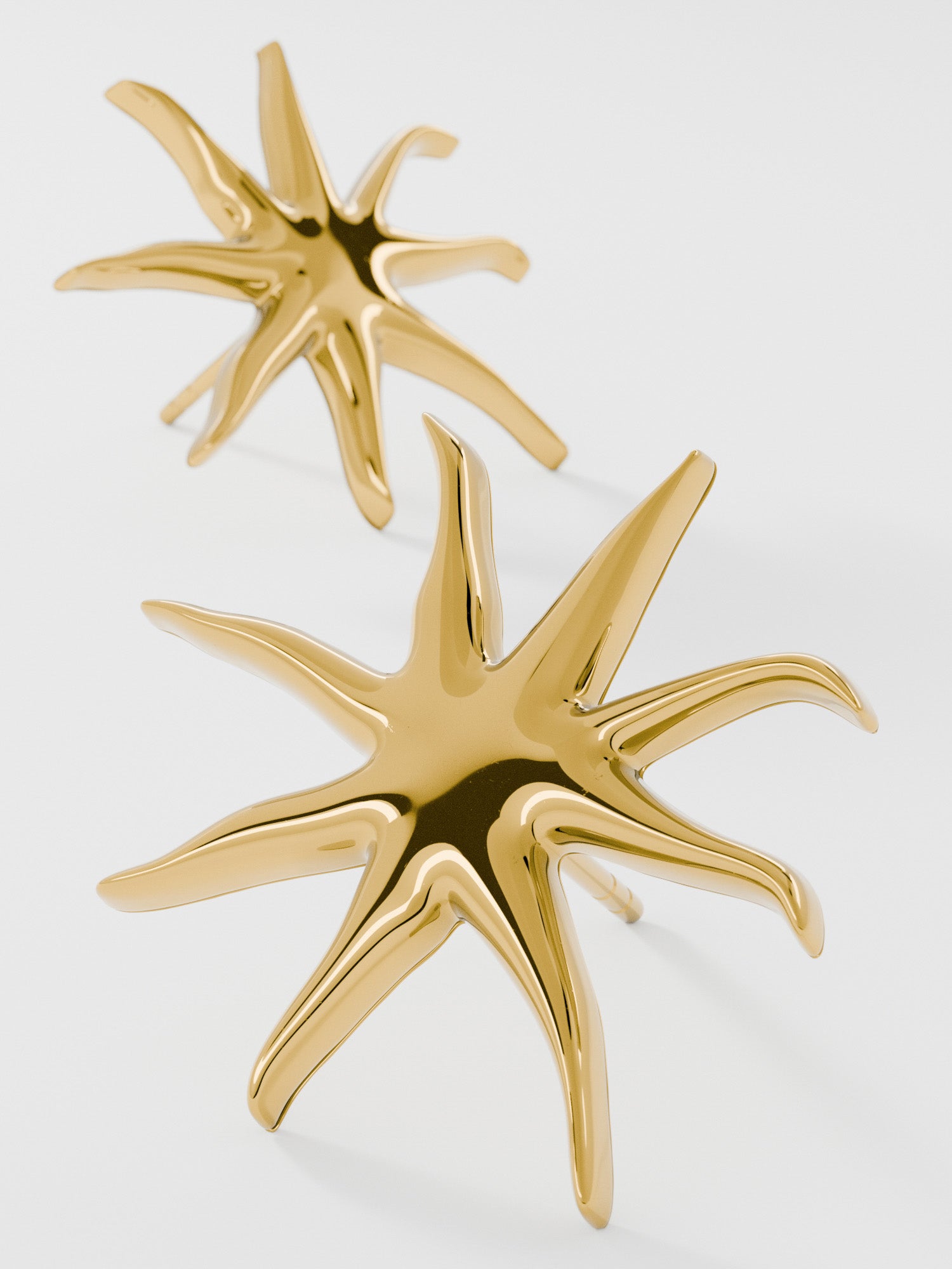 KOLCZYKI STARFISH STUDS