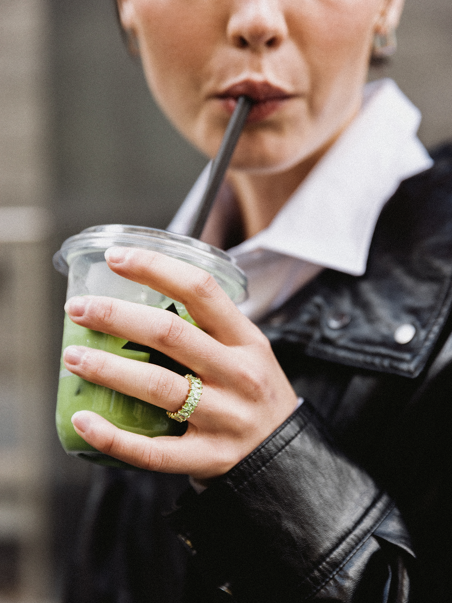 Pierścionek CRUSH MATCHA