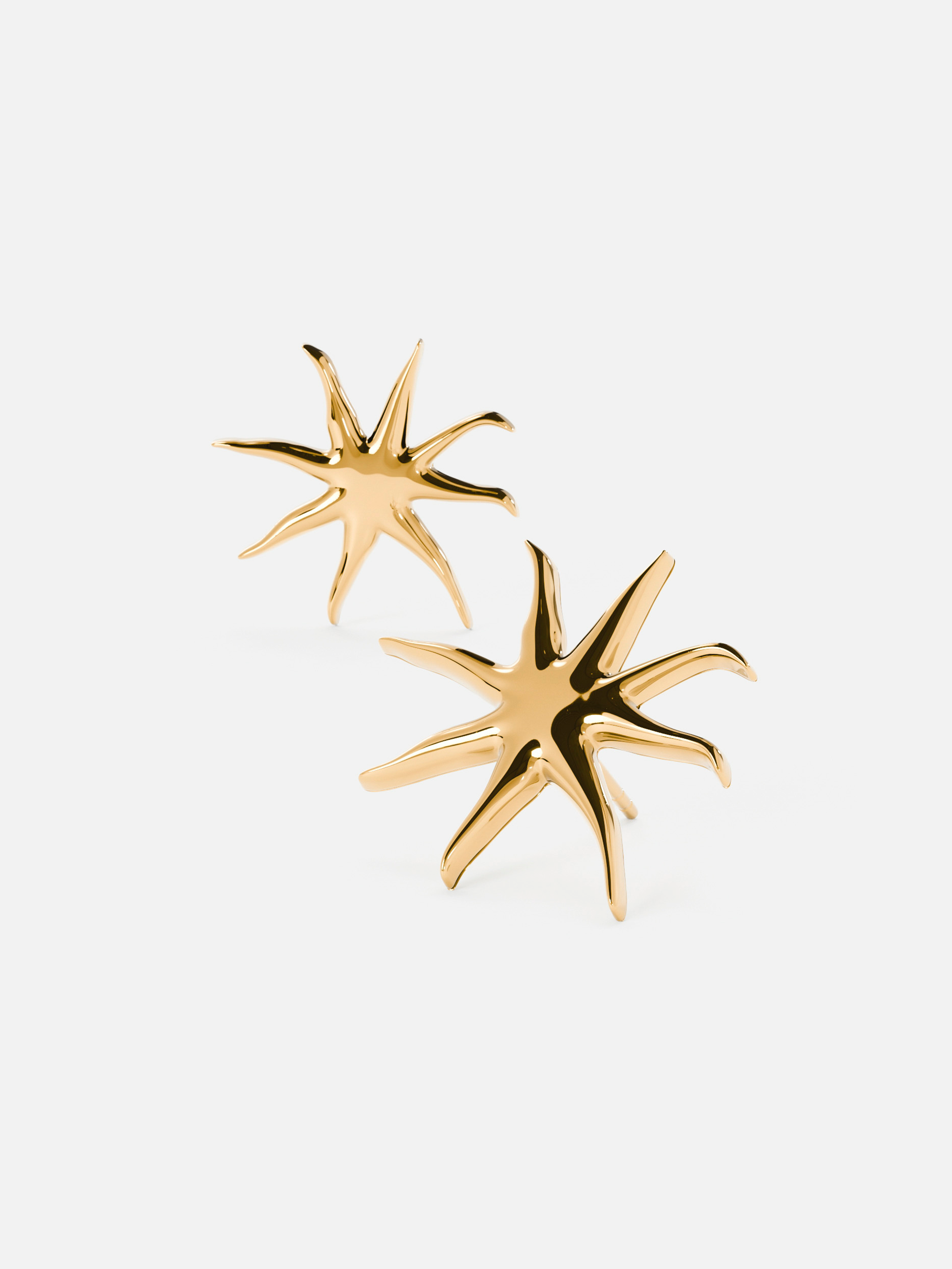 KOLCZYKI STARFISH STUDS