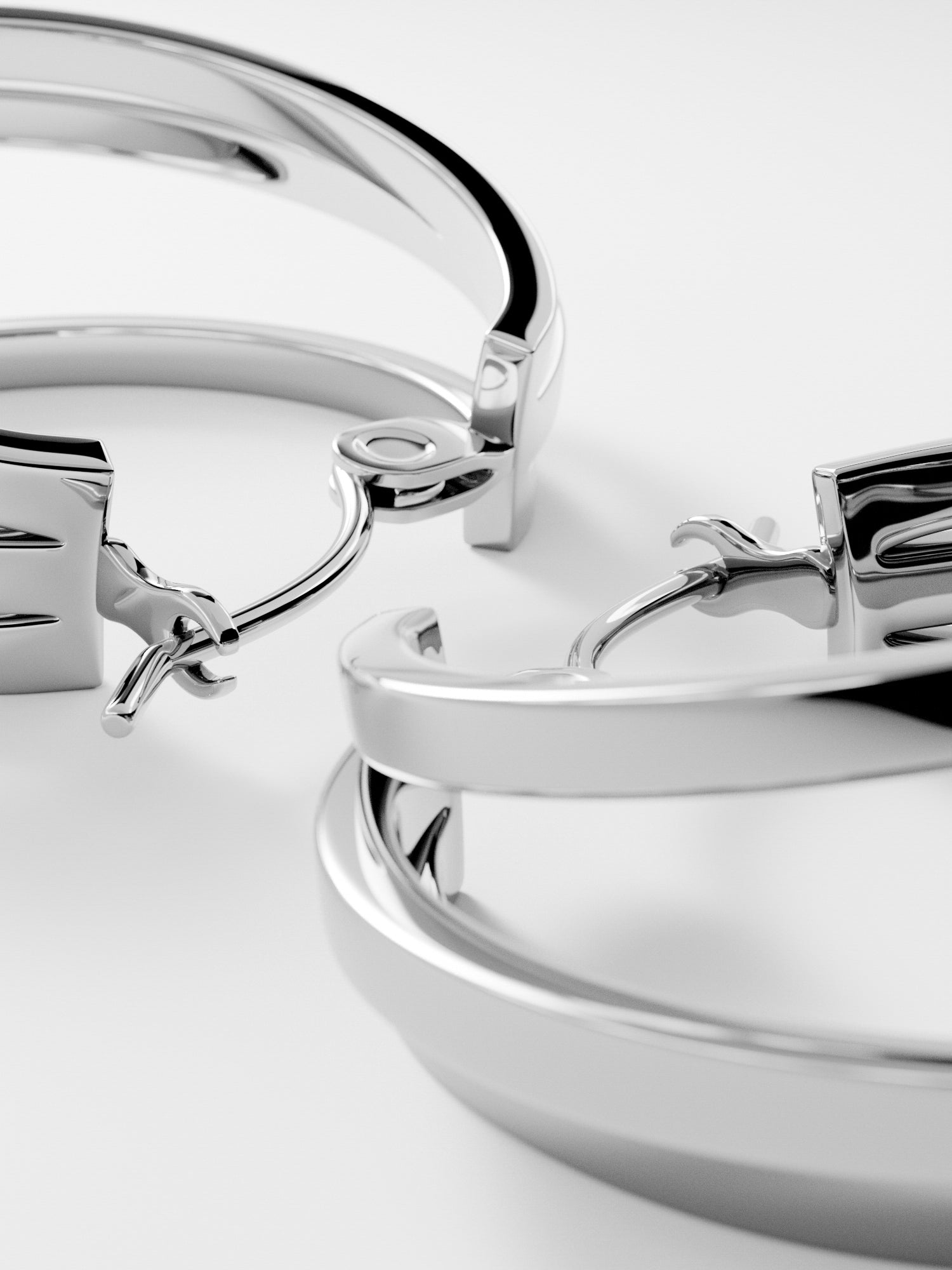 KOLCZYKI TRIPLE HOOP