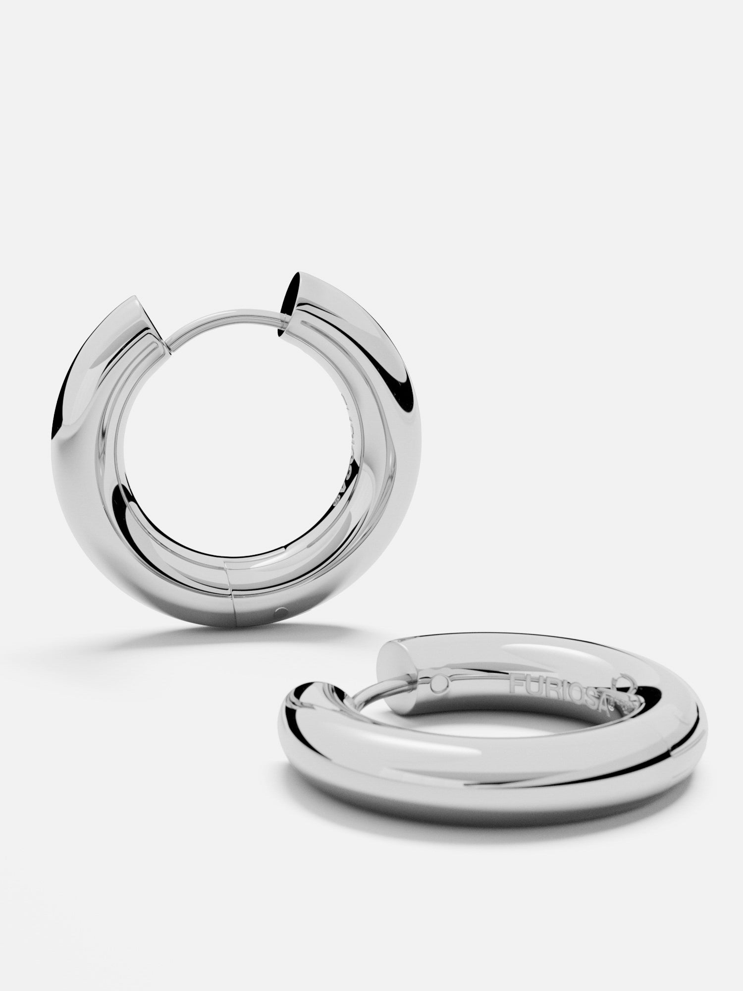 KOLCZYKI CHUBBY HOOP