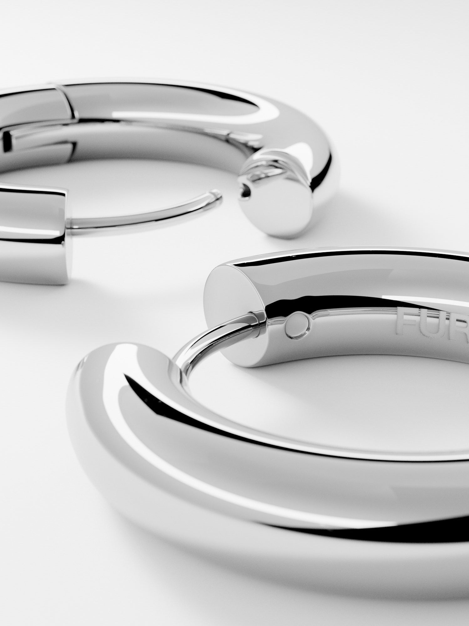 KOLCZYKI CHUBBY HOOP