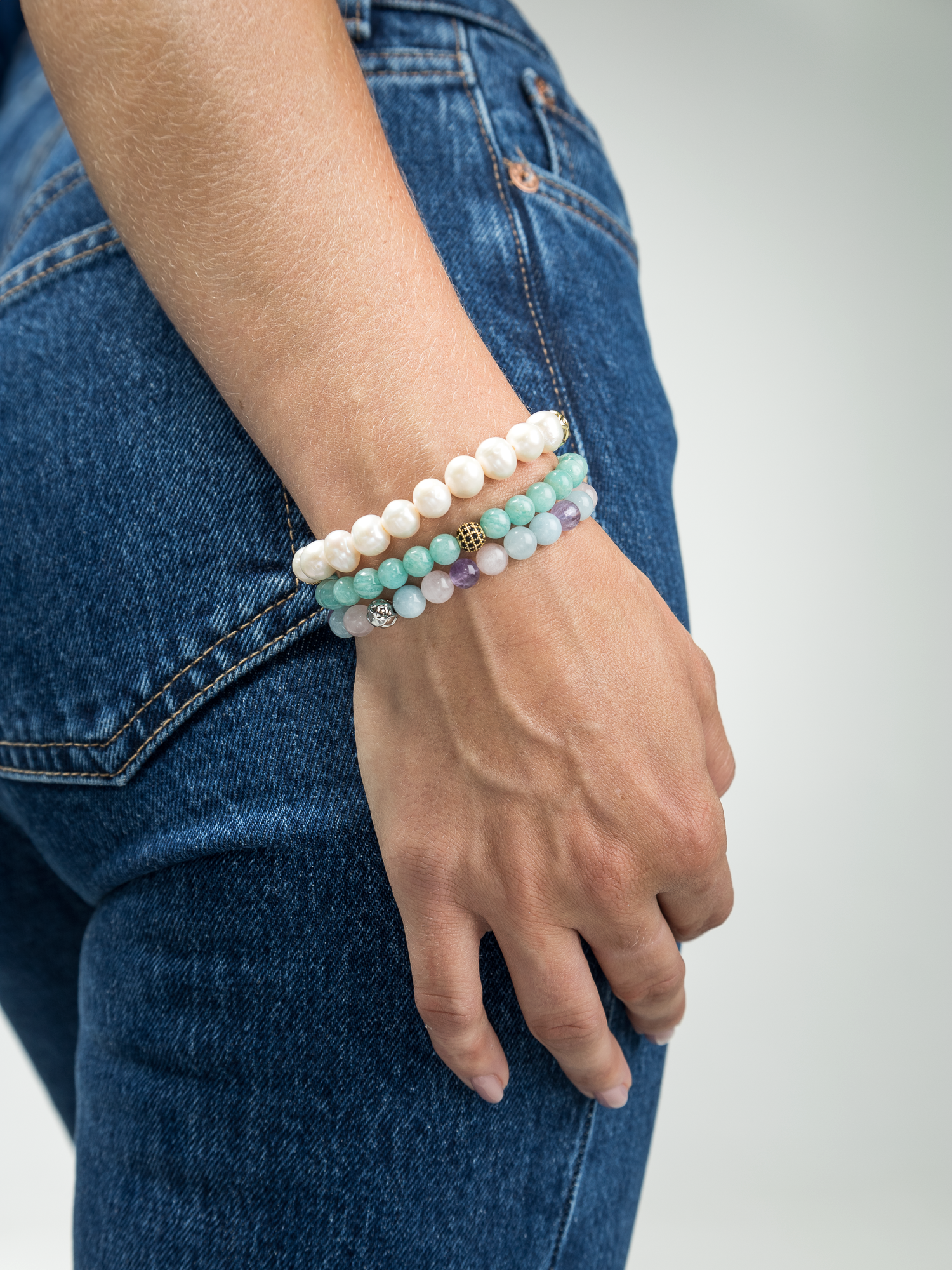 BRANSOLETKA PEARL D'OR, 8mm