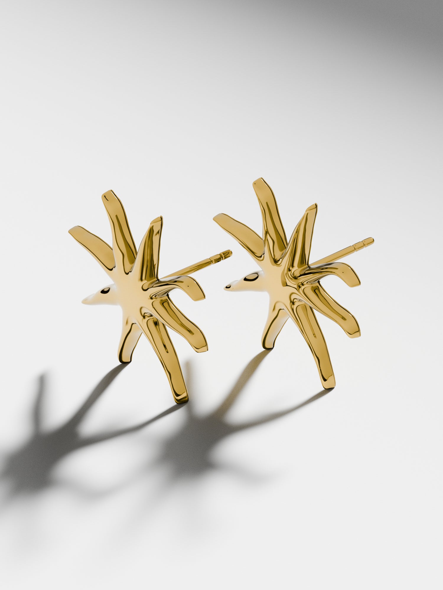 KOLCZYKI STARFISH STUDS