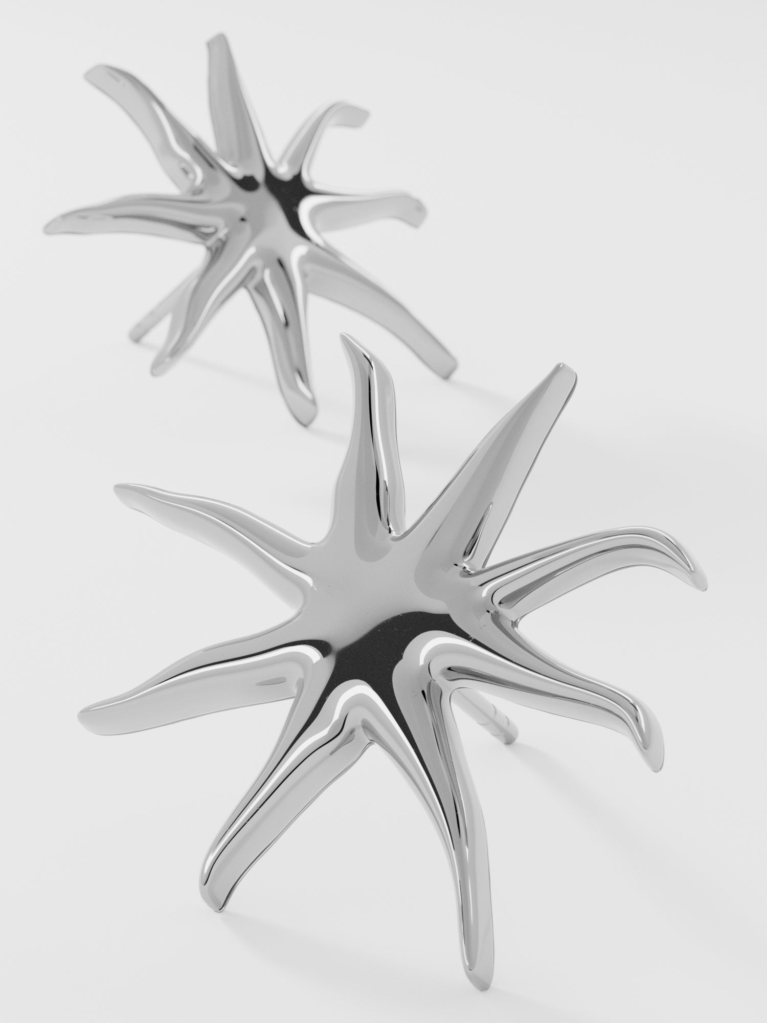 KOLCZYKI STARFISH STUDS