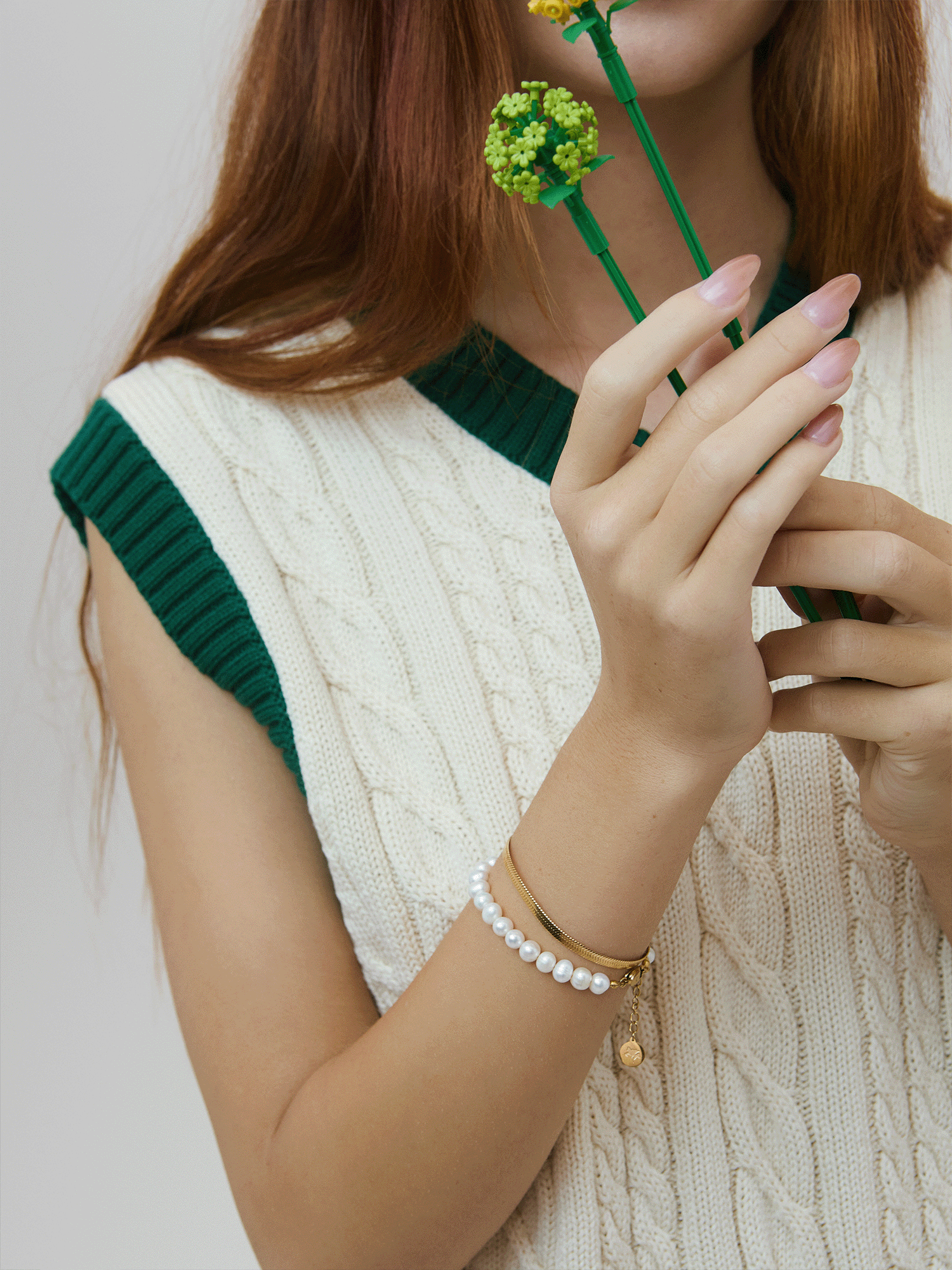 BRANSOLETKA ZURI PEARLS