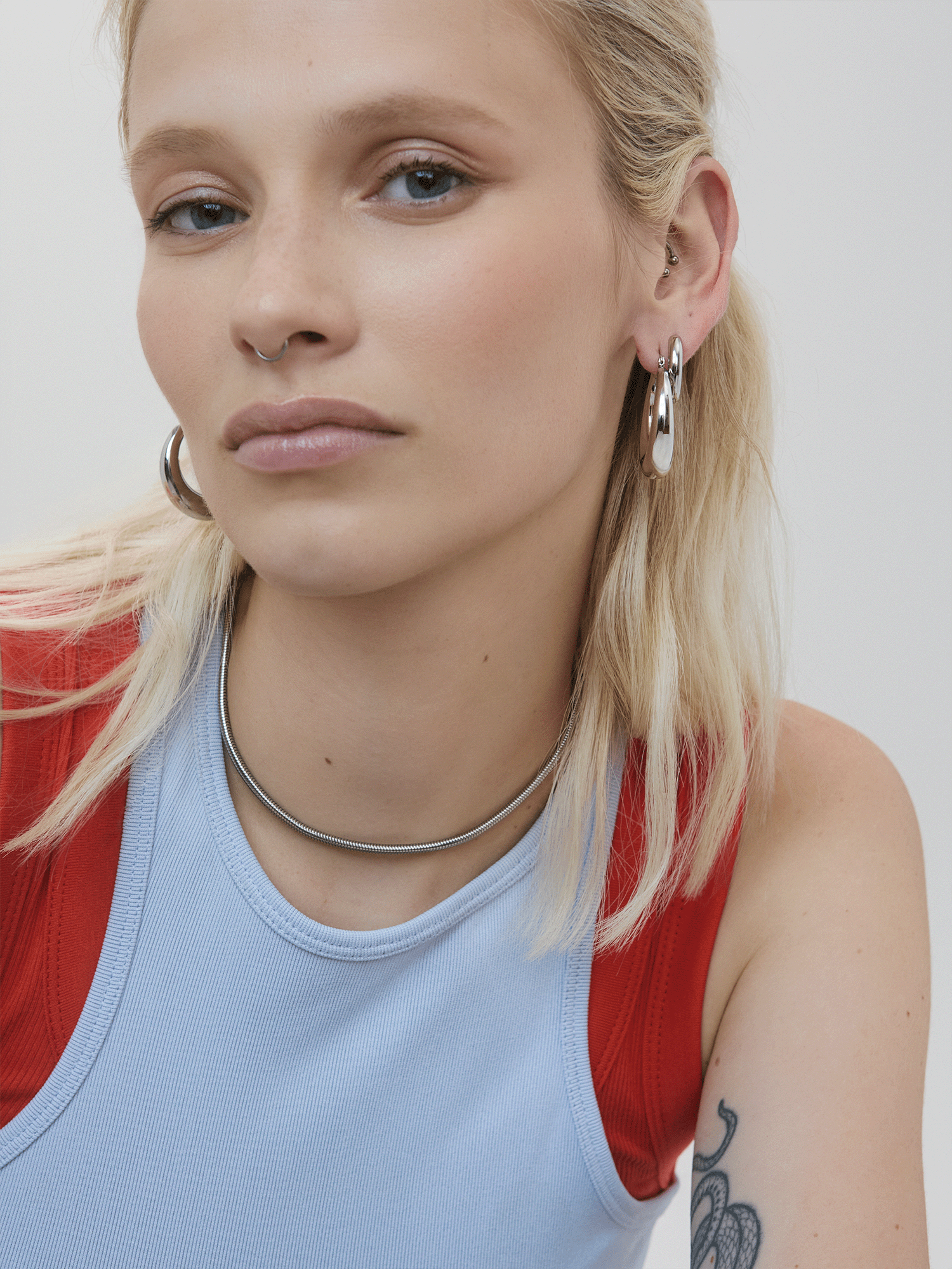 ROUND SNAKE CHOKER